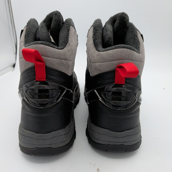 Quechua Decathlon SH520 X-Warm Mid M Black Waterproof Hiking Snow Boot Mens 10.5 main image 4